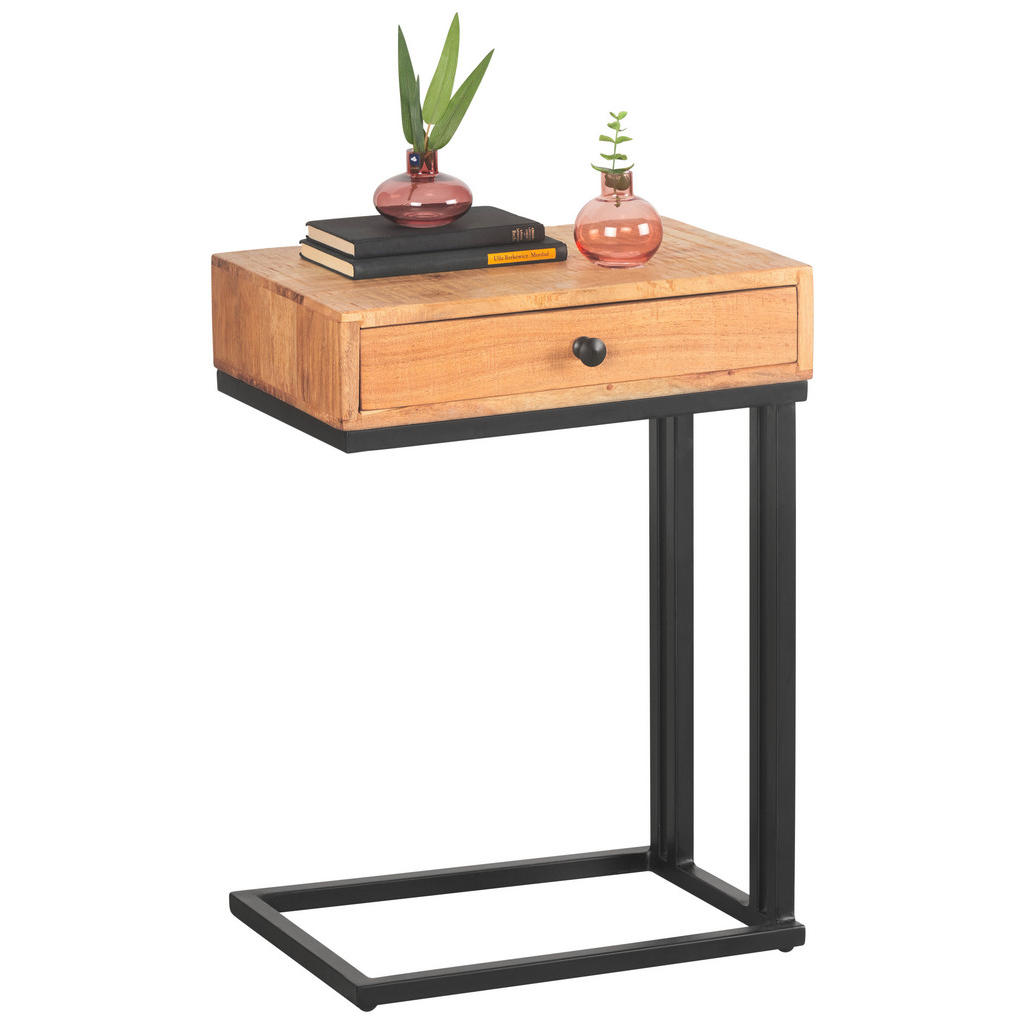 MIZICA, črna, barve akacije