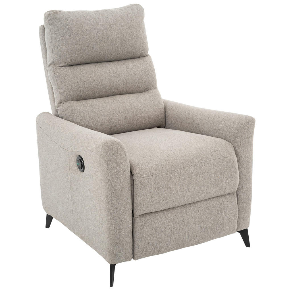 POČIVALNIK, siva, črna kovina, tekstil