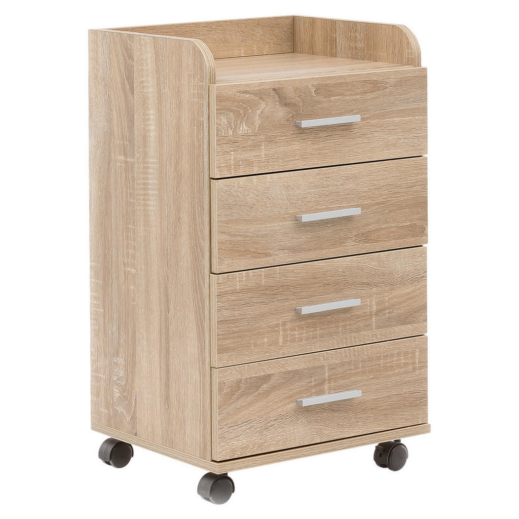 PREDALNIK NA KOLESCIH barve hrasta