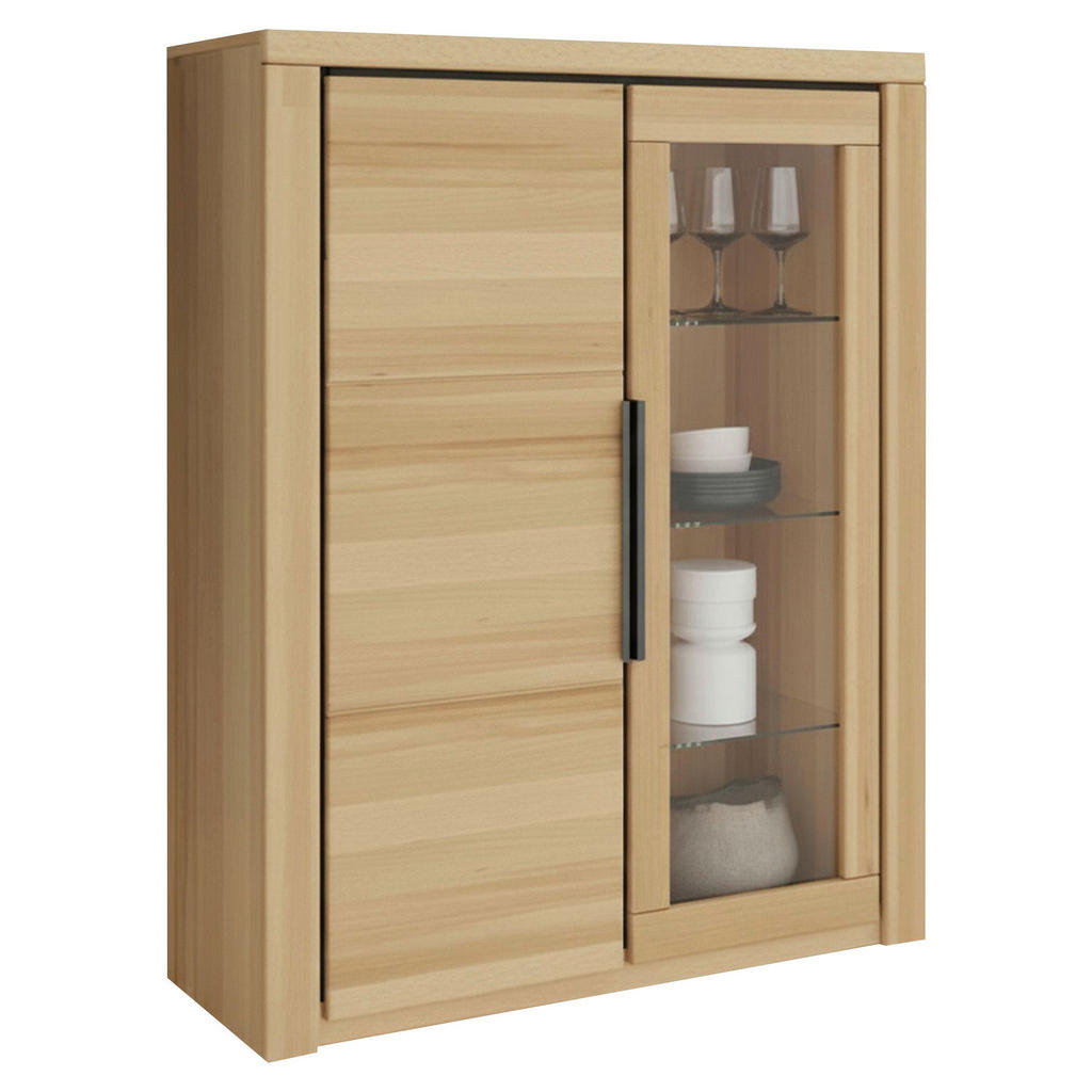 VITRINA, masivno bukev barve bukve