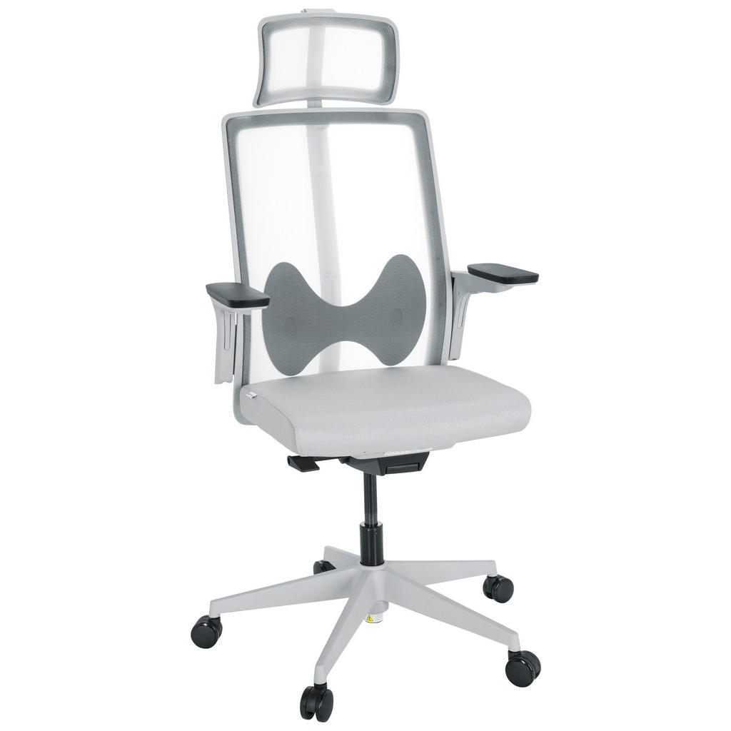 VRTLJIVI STOL tekstil siva