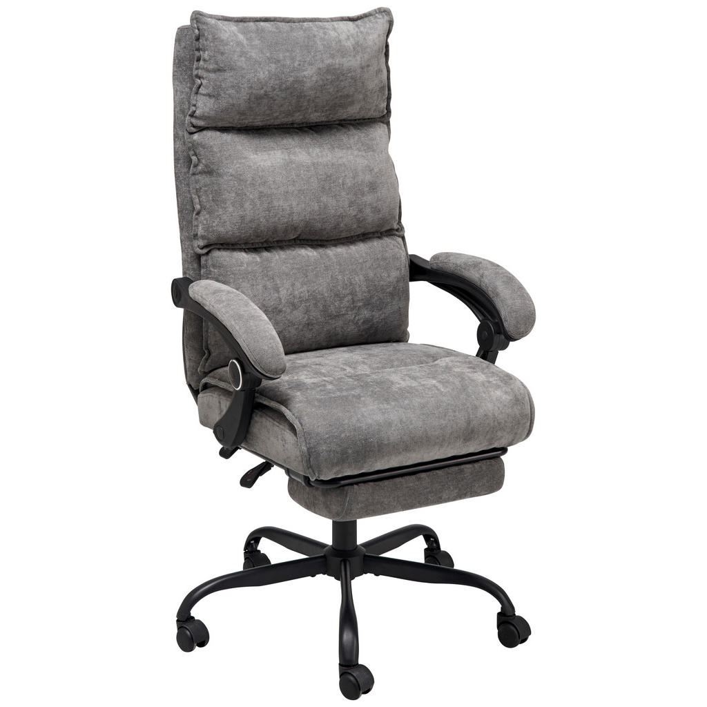 VRTLJIVI STOL les, kovina, umetna masa, tekstil siva