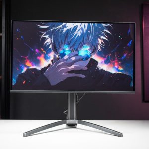 Alternative view of TITAN ARMY monitor QD OLED G27P8