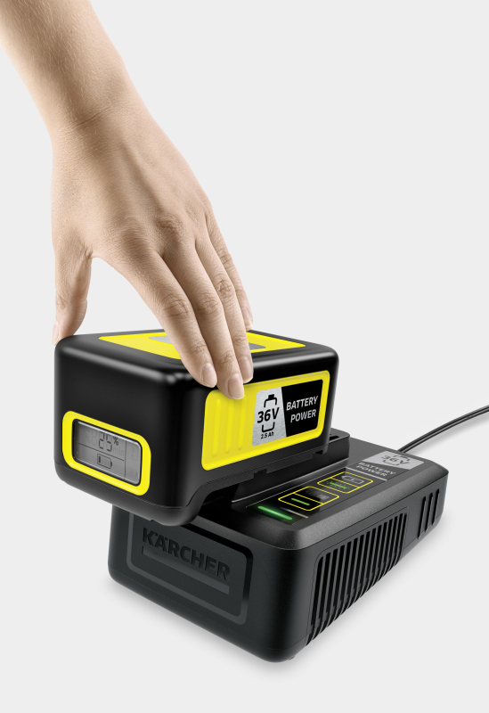 Karcher baterija 36V 2,5 Ah + polnilec 2.445-064.0 - slika 3