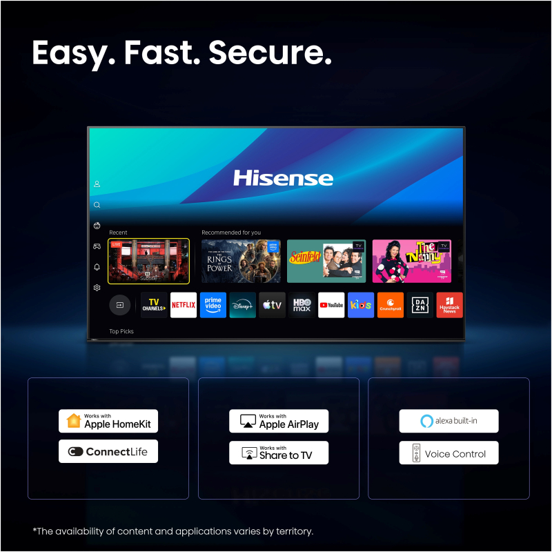 HISENSE TV ULED (Mini LED) 85U7SE Smart TV 4K 144 Hz - slika 2
