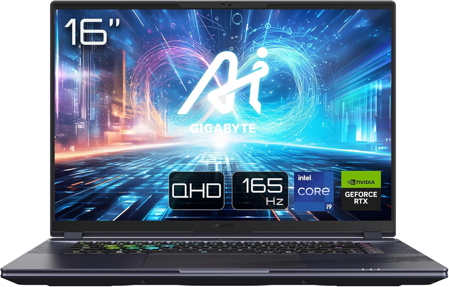 Prenosnik Gigabyte Aorus 16X ASG / i7 / RAM 16 GB / SSD Disk / 16,0″ FHD - slika 2
