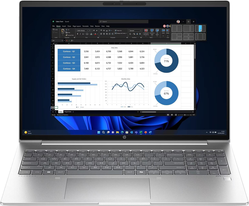Prenosnik HP ProBook 460 G11 | Ultra 7 155U | W11P / Core Ultra 7 / RAM 32 GB / SSD Disk / 16,0″ WUXGA