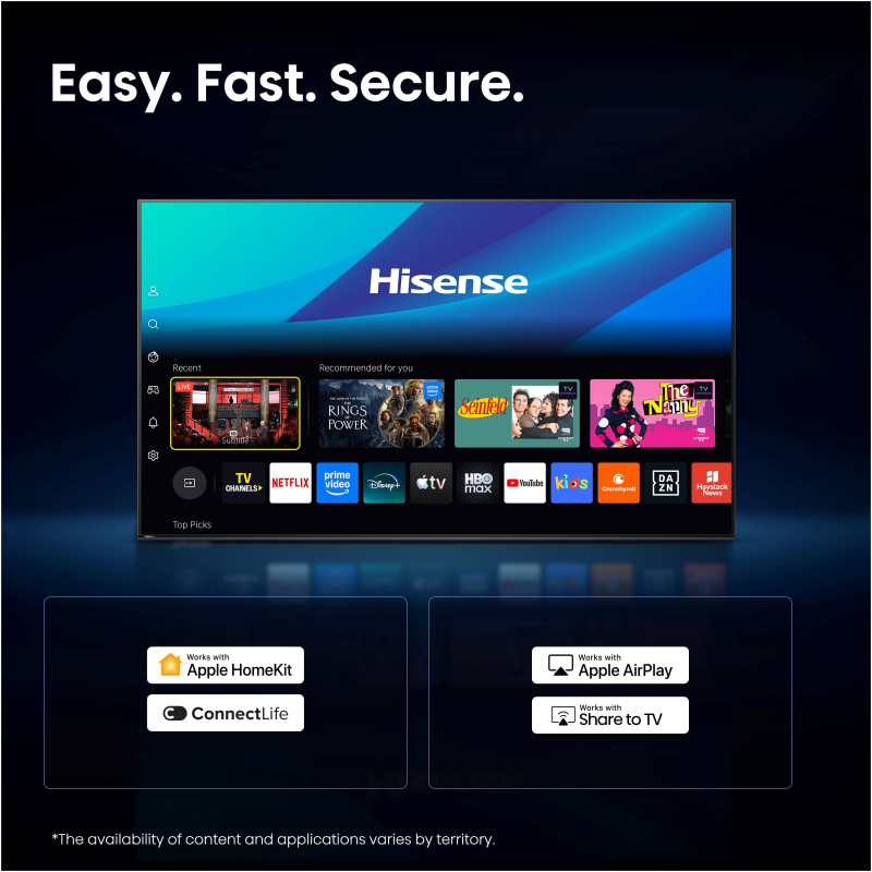 HISENSE QLED TV Smart 32A5S - slika 3