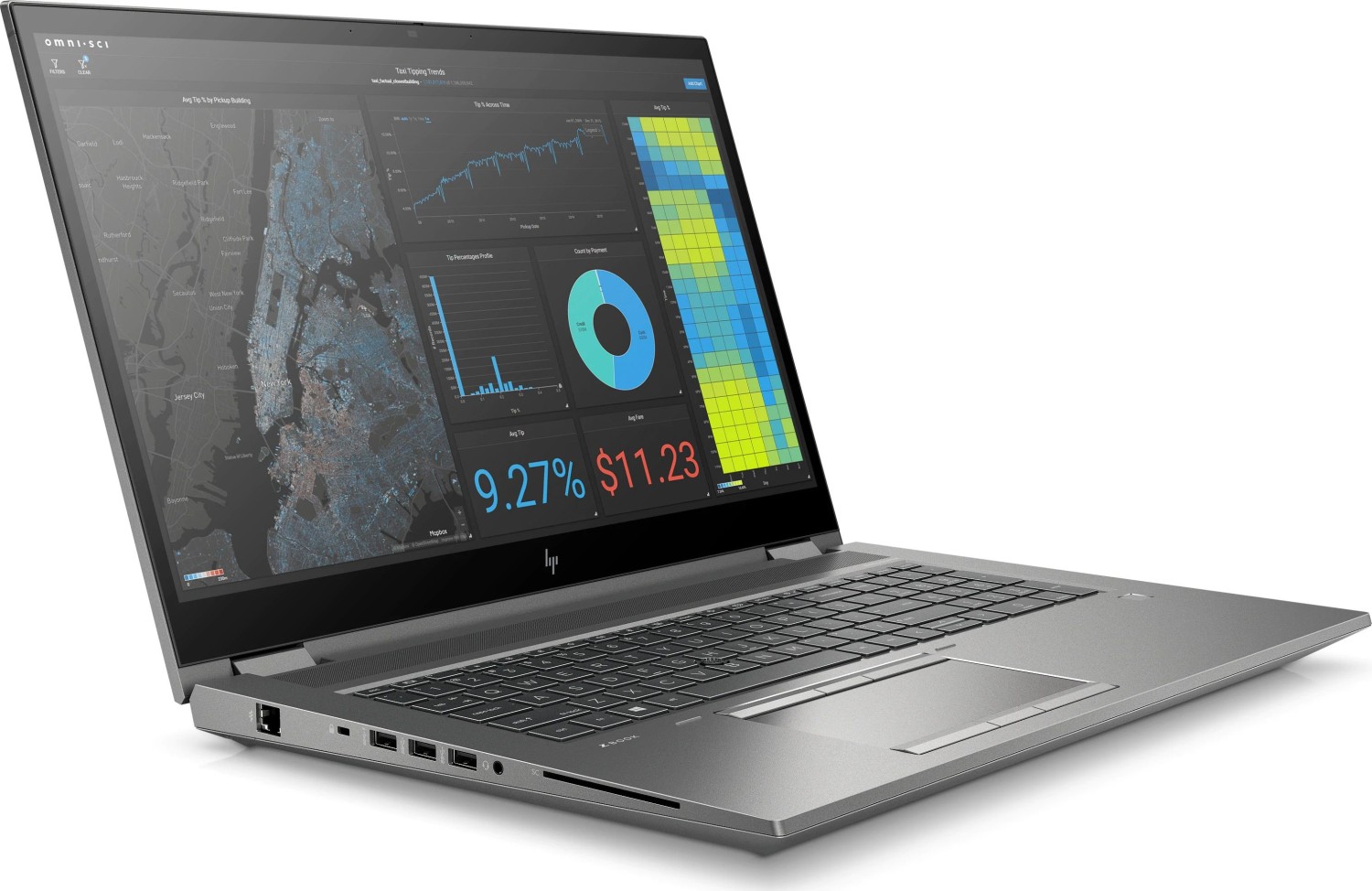Prenosnik HP ZBook Fury 17 G7 / i7 / RAM 32 GB / SSD Disk / 17,3″ FHD - slika 3