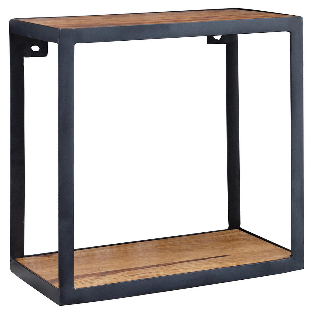 STENSKI REGAL 35/35/18 cm barve indijskega rožnega lesa