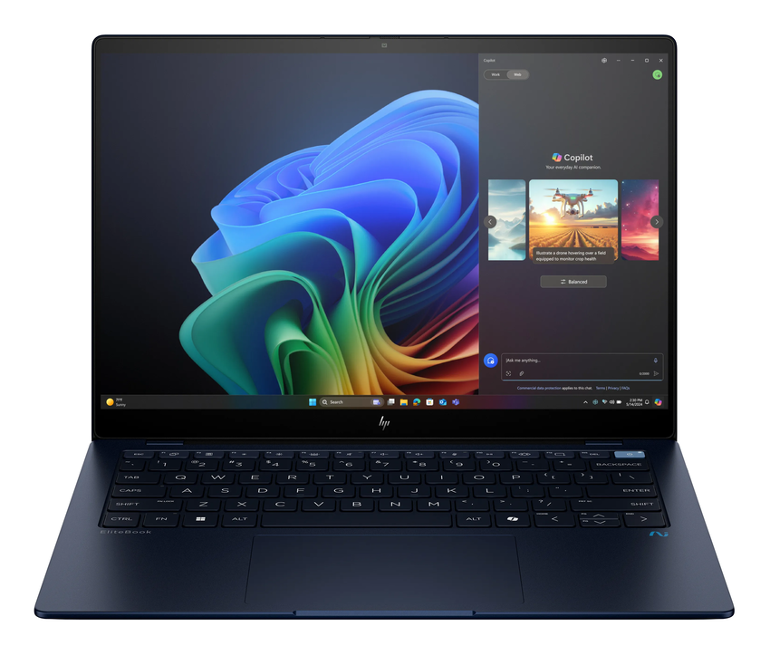 Prenosnik HP EliteBook Ultra G1q8 | Snapdragon X Plus / Qualcomm Snapdragon X Plus series / RAM 16 GB / SSD Disk / 14,0″ 2.2K - slika 2
