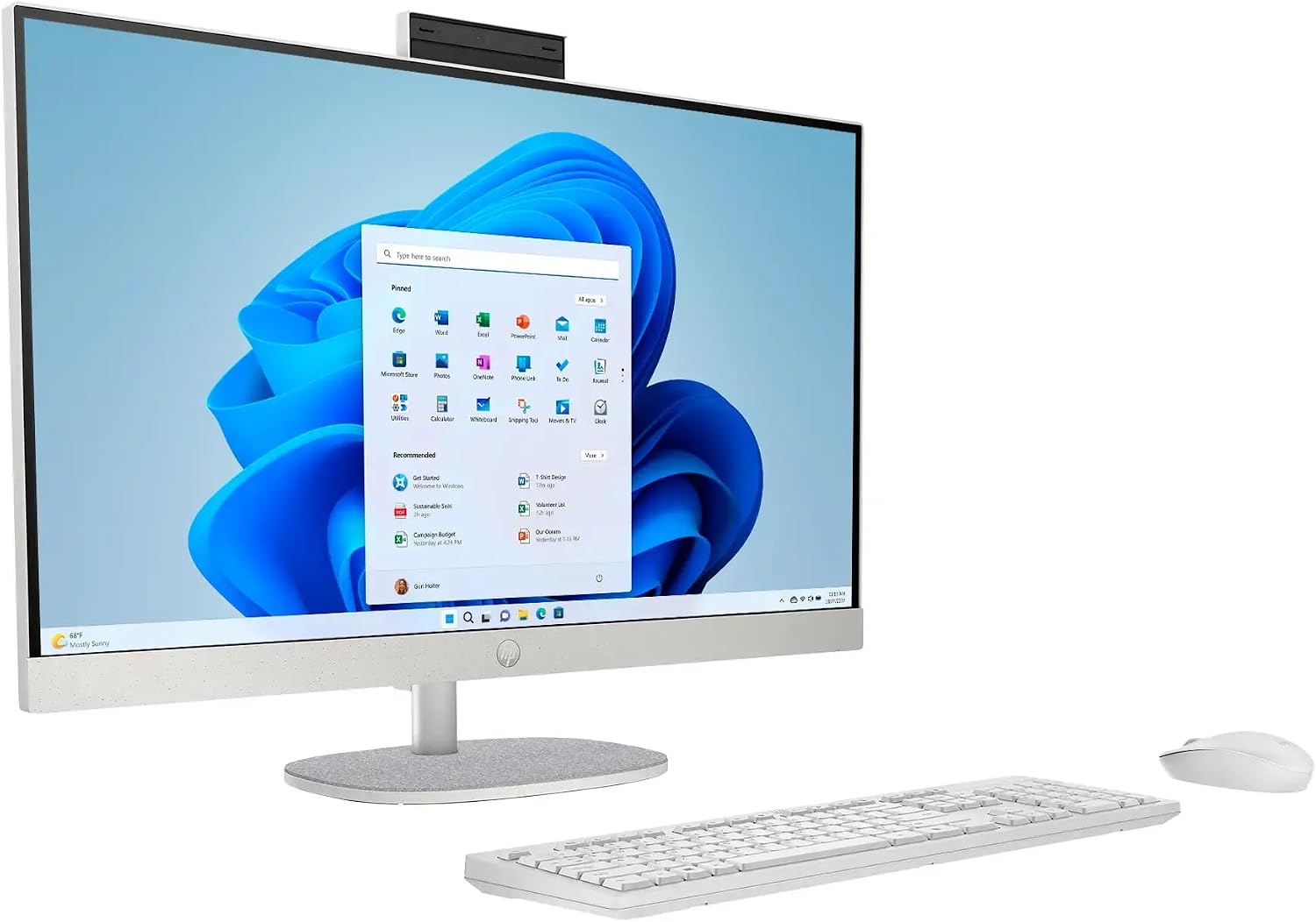Računalnik HP All-in-one Desktop 27-cr2275ng / Core Ultra 7 / RAM 16 GB / SSD Disk - slika 2