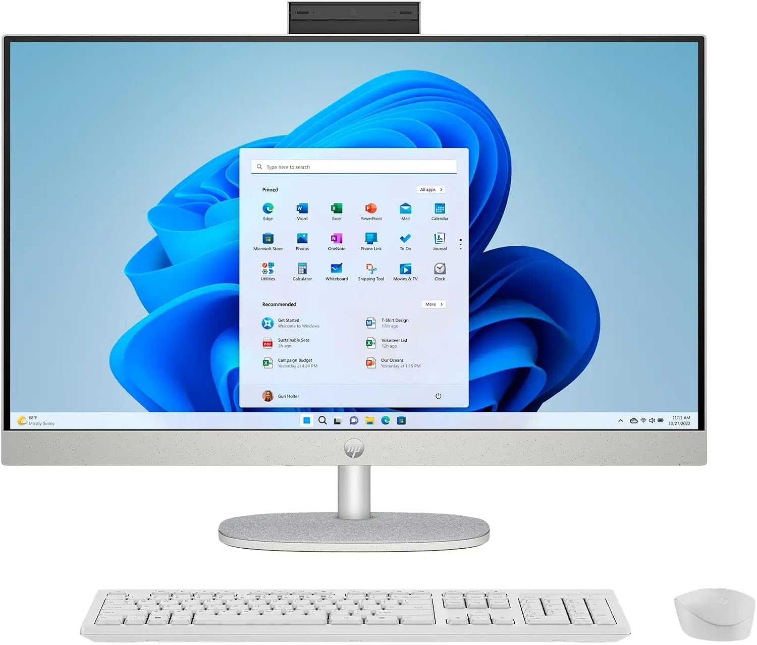 Računalnik HP All-in-one Desktop 27-cr2275ng / Core Ultra 7 / RAM 16 GB / SSD Disk - slika 3