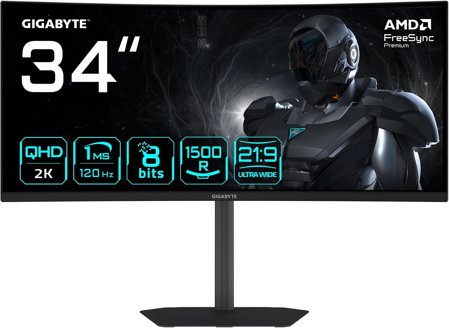 Monitor Gigabyte GS34WQCA - slika 2