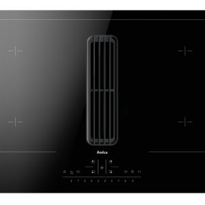 AMICA ind. plošča z vg. napo DSI 841 SBB [D, 84cm, inox/črna]
