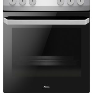 AMICA keramični šted. 508CE2.30EH(Xv) [A, 4x keram., 62l peč., inox]