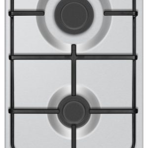 AMICA plinska kuhalna plošča PGA3610XBE [2x plin, jeklo, 30cm, inox]