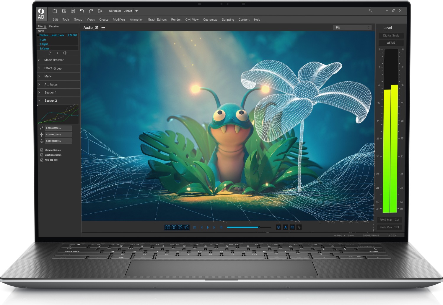Prenosnik Dell Precision 5570 / i7 / RAM 32 GB / SSD Disk / 15,6″ WUXGA - slika 2