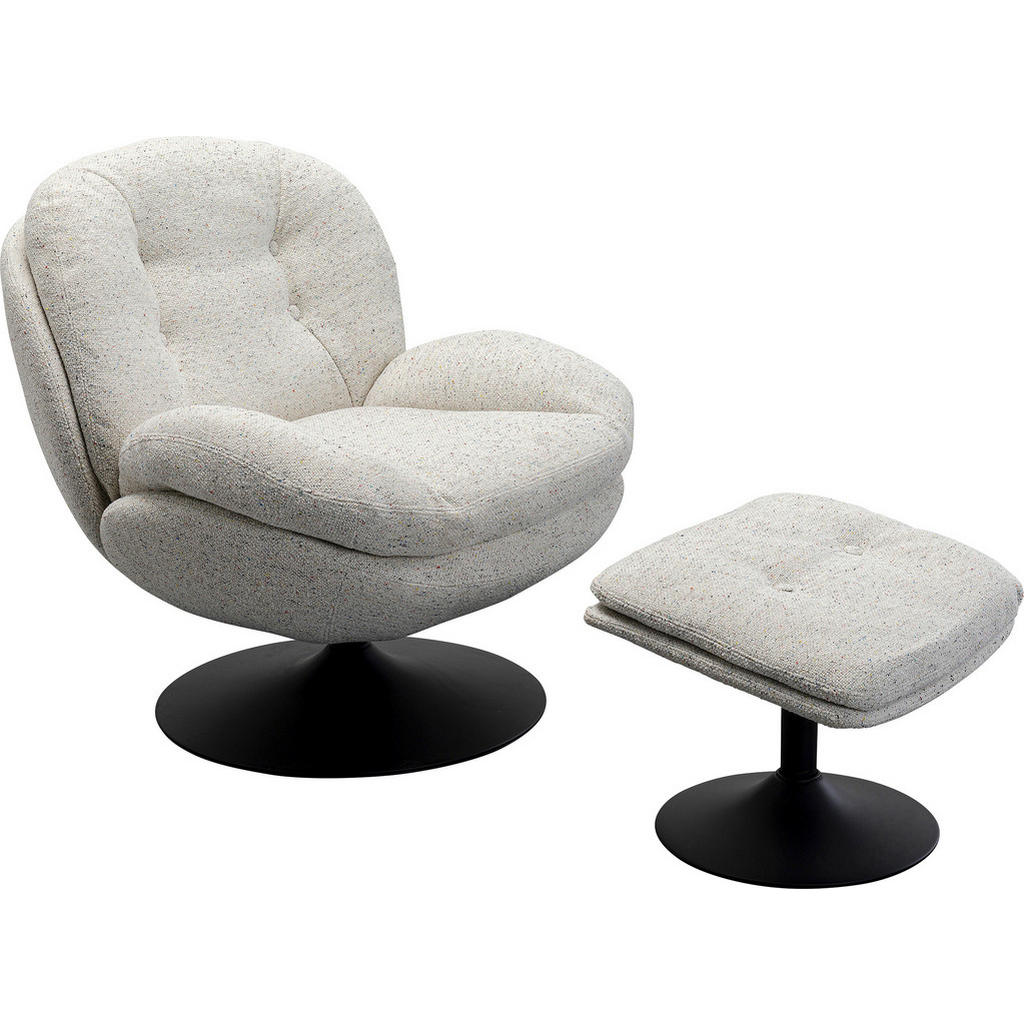 FOTELJ – SET, siva tekstil