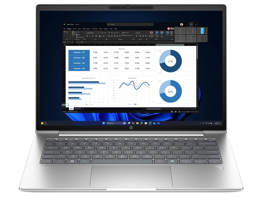 Prenosnik HP ProBook 4 G1ah 14 | R5 220 | W11P / Ryzen 5 / RAM 16 GB / SSD Disk / 14,0″ WUXGA - slika 2
