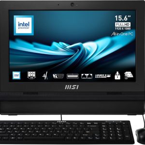 Računalnik MSI PRO AP162T ADL-018XDE AiO | N100 | 4GB RAM | 128GB SSD | W11H / N-series / RAM 4 GB / SSD Disk