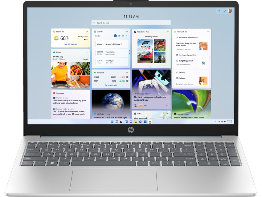 Prenosnik HP 15-fd0287ns | Core i7 13. Gen | W11H / i7 / RAM 16 GB / SSD Disk / 15,6″ FHD