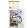 ETA Retro kombinirani hladilnik Storio [E, V: 148,2 cm, H: 170L, Z: 45L, bež] - slika 3