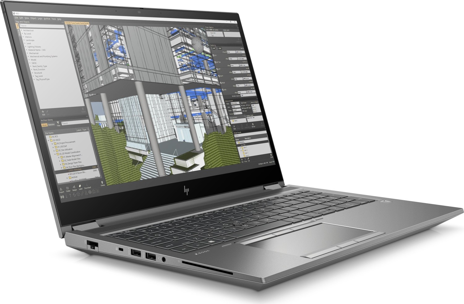 Prenosnik HP Zbook Fury 15 G7 / i7 / RAM 64 GB / SSD Disk / 15,6″ 4K - slika 3