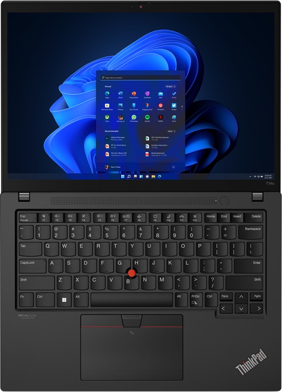 Prenosnik Lenovo ThinkPad T14 G3 / i7 / RAM 16 GB / SSD Disk / 14,0″ WUXGA - slika 3