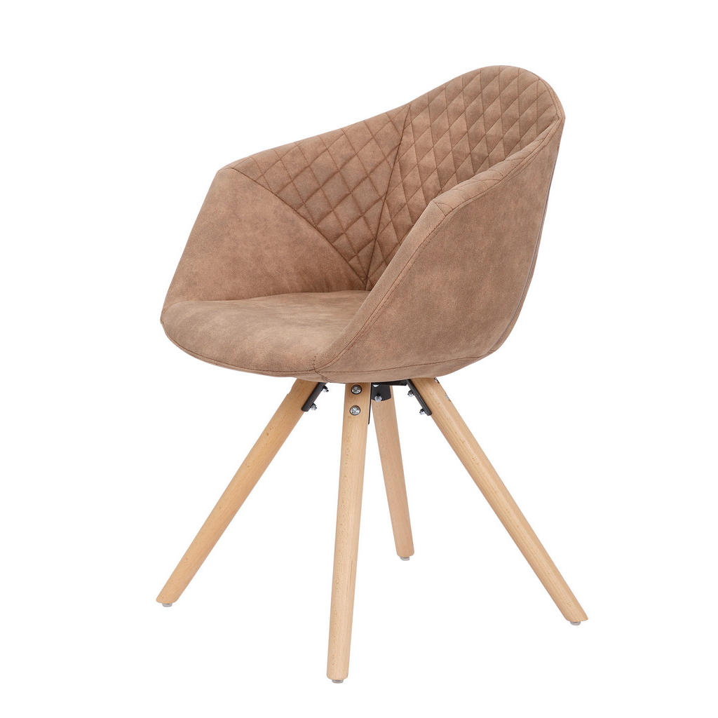 SET STOLOV, les, tekstil rjava