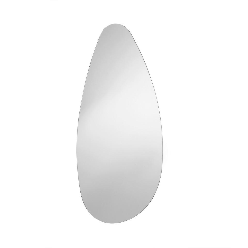 STENSKO OGLEDALO, 60/110/0,5 cm steklo, leseni material