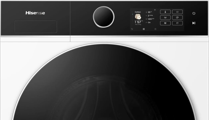 Hisense pralni stroj WF5I1045BWQ 10,5Kg, 5I, 1400obr, A, TFT, bel - slika 3
