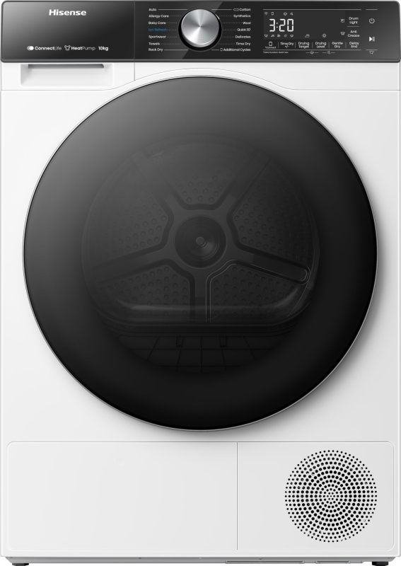 Hisense sušilni stroj DH5S102BW 10Kg, 5S, C, bel