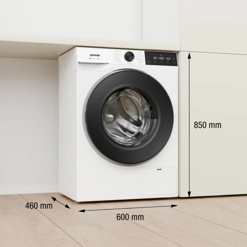 Alternative view of Gorenje pralni stroj WG4S84A2 8Kg, G400, 1400obr, A, bel