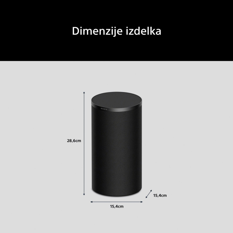 SONY brezžični zadnji zvočniki SARS9 Theatre Rear speaker 9 - slika 2