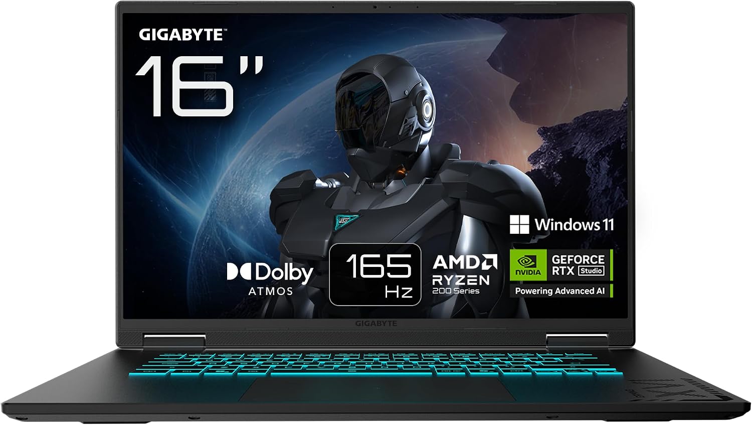 Prenosnik Gigabyte Gaming A16 3WHK3DE894SH / Ryzen 7 / RAM 16 GB / SSD Disk / 16,0″ WQXGA - slika 2
