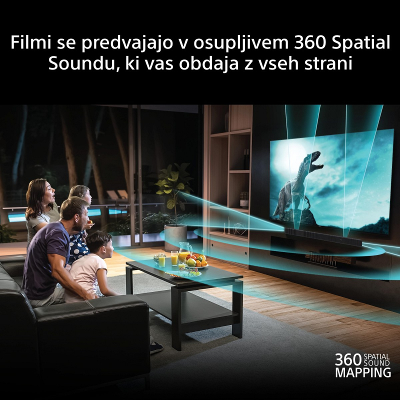 Alternative view of SONY soundbar HTA7100 Theatre bar 7