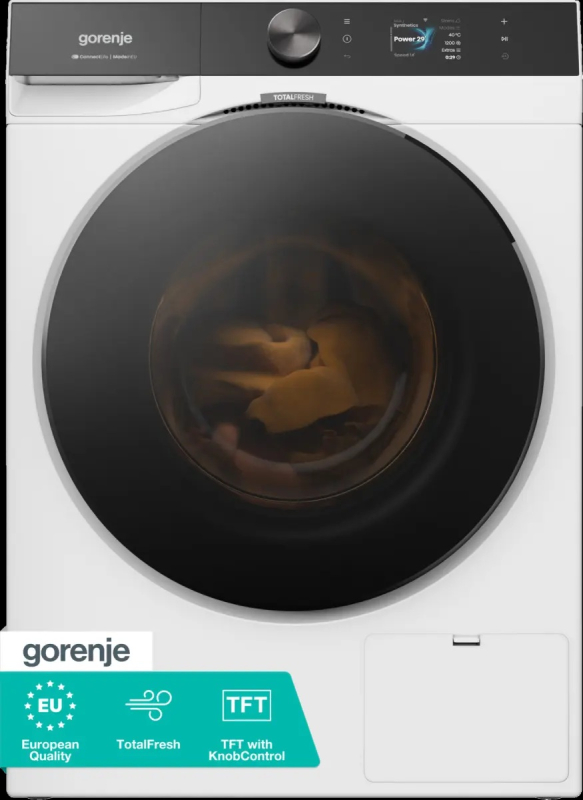 Gorenje pralni stroj WG894A25 9Kg, G800, 1400obr, A, TFT, bel