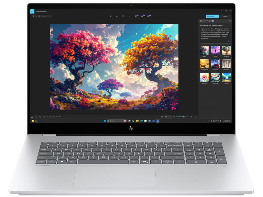 Prenosnik HP OmniBook 7 NGAI 17-dc0005nf | U5 226V | Touch / Core Ultra 5 / RAM 16 GB / SSD Disk / 17,3″ FHD - slika 2