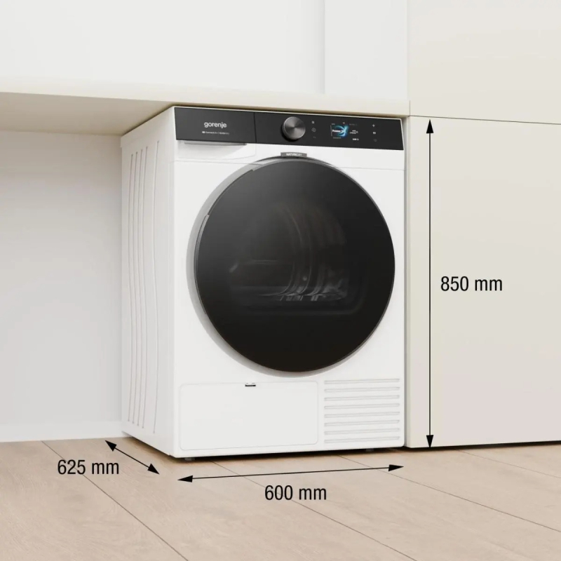 Alternative view of Gorenje sušilni stroj DG89CPS 9Kg, G800, C, TFT, NatureDry bel