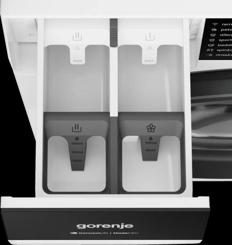 Gorenje pralni stroj WG614A4P1 10Kg, G600, 1400obr, A, bel - slika 4