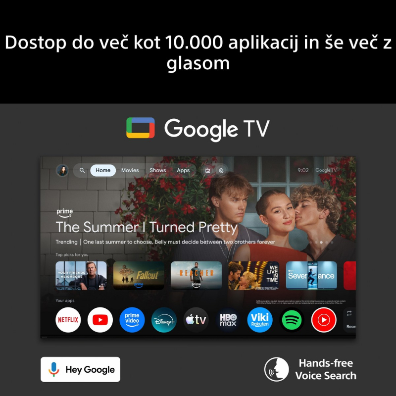 SONY TV K43XR35M2 BRAVIA 3 II / XR Proce ssor / 120 Hz - slika 3