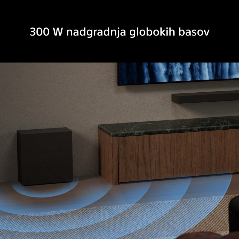 Alternative view of Sony brezžični globokotonec SASW8 Theatre Sub 8