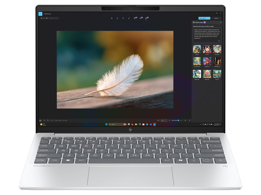 Prenosnik HP OmniBook 7 Aero NGAI 13-bg1023nf | R5 340 | 16GB | 512GB SSD | WUXGA / Ryzen AI 5 / RAM 16 GB / SSD Disk / 13,3″ WUXGA
