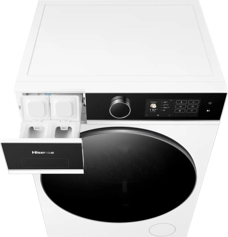 Hisense pralni stroj WF5I1045BWQ 10,5Kg, 5I, 1400obr, A, TFT, bel - slika 4