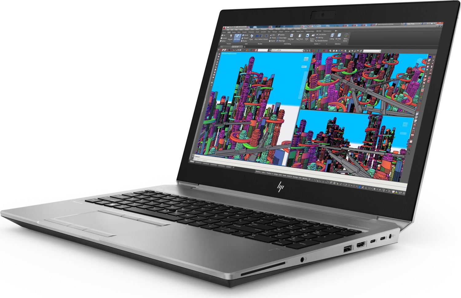 Prenosnik HP ZBOOK 17 G5 Touch / i7 / Quadro P3200 / RAM 32 GB / 512GB SSD / 17,3″ 4K - slika 3