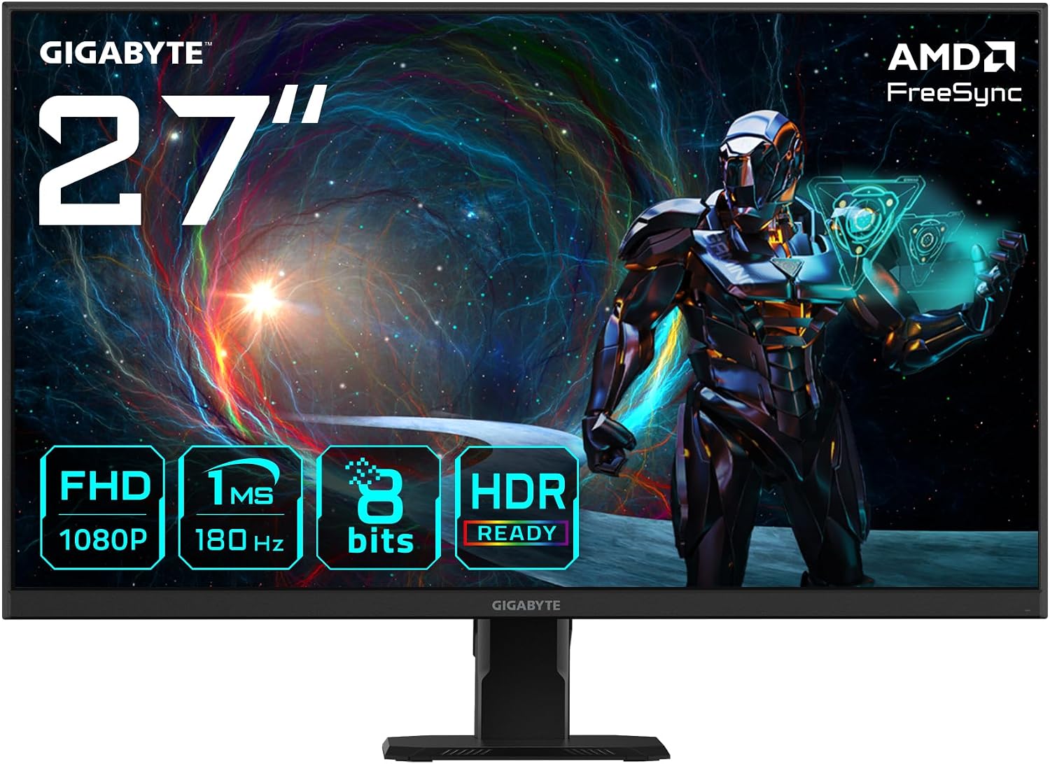 Monitor Gigabyte GS27FA Gaming Monitor 68,58 cm (27") FHD 1ms