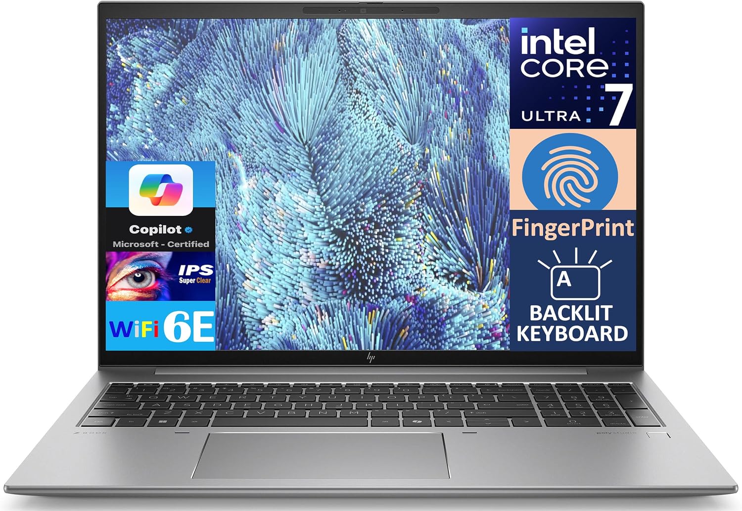 Prenosnik HP ZBook Firefly 16 G11 / Core Ultra 7 / RTX A500 / RAM 32 GB / 1TB SSD / 16,0″ WUXGA - slika 2