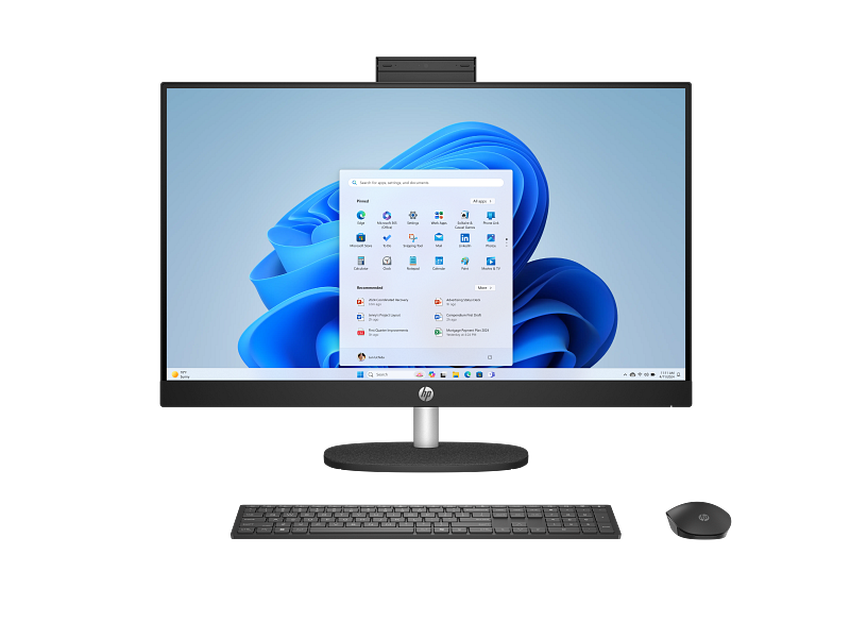 Računalnik HP All-in-One 27-cr2005nb | U5 225U | 16GB RAM | 512GB SSD | W11H / Core Ultra 5 / RAM 16 GB / 512GB SSD