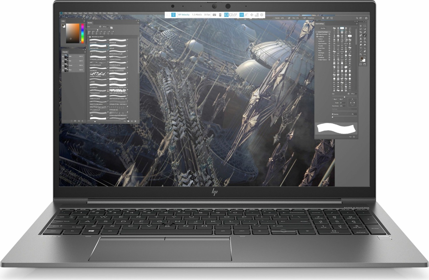 Prenosnik HP ZBook Firefly 15 G7 / i7 / Quadro P520 / RAM 16 GB / 256GB SSD / 15,6″ FHD - slika 2